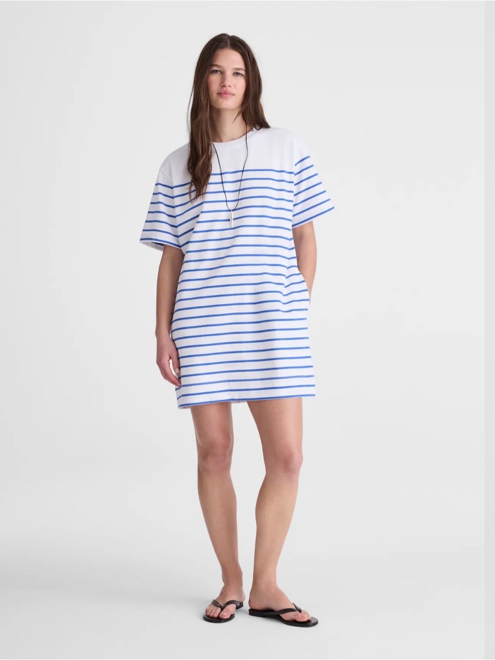 Madewell Crewneck Mini T-Shirt Dress - NWT